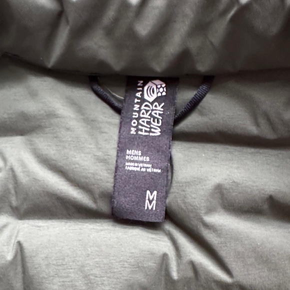 Mountain Hardwear Men's Forest Green StretchDown Puffer Jacket - Picture 4 of 7